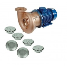 Гидромассаж Combi-Whirl, 2 всасывающие, 4 подающие форсунки (основной комплект), насос 5,5 кВт для соленой воды