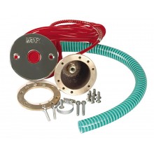 Пневмокнопка из нерж. стали Hugo Lahme c закладной, пленка