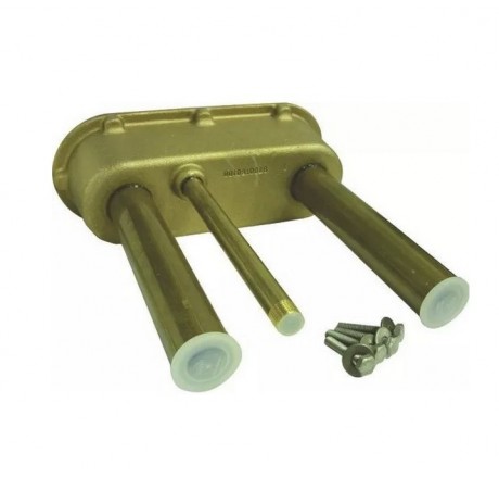 Закладная пневмокнопки Fitstar с двумя регуляторами (плитка)