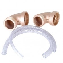 Комплект углов на 90 ° для "Taifun", "Tornado" и "Taifun - Duo" НР и ВР 2 ½", бронза для соленой воды