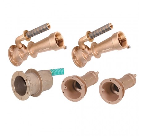 Закладные детали устройства противотечения FitStar Double-Jet,240мм (пленка)