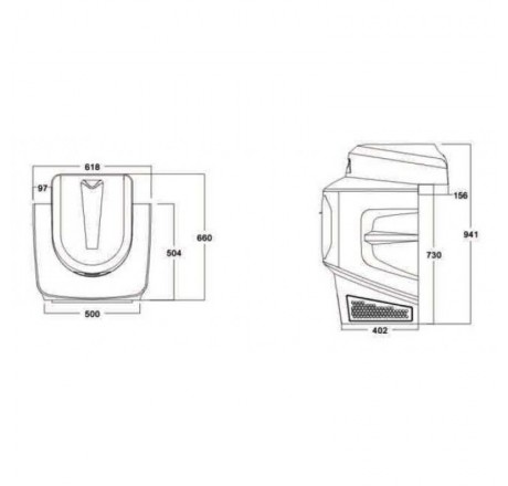 Противоток навесной Pool King MPU 719 м3/ч,2,0 кВт, 220 В