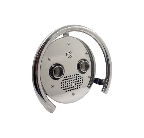 Лицевая панель противотока Xenozone 75 м3/ч c пьезокнопкой AISI 316, пленка