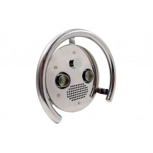 Лицевая панель противотока Xenozone 75 м3/ч c пневмокнопкой AISI 316, пленка