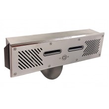 Лицевая панель противотока узкая, Xenozone 75 м3/ч c пьезокнопкой, пленка