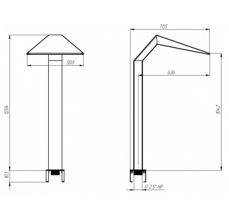 Водопад Виктория 500, АС (AISI 316L)