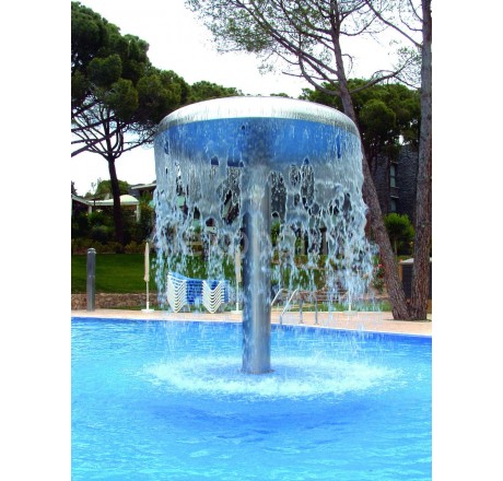 Водопад Flexinox Niagara (верхняя часть) (д. 1,9м, нерж.)