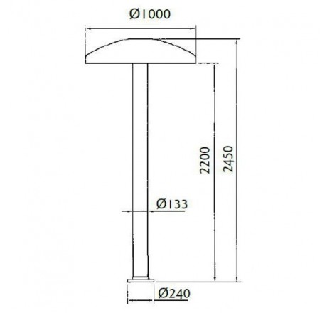 Комплект водопада FitStar Wasserpilze (Гриб), Тип 1000