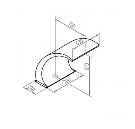 Водопад FitStar Rondo, насос 2,6 кВт