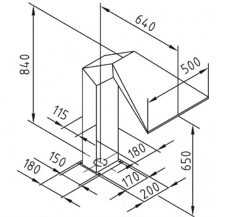 Водопад FitStar Standard Midi, насос 2,6 кВт
