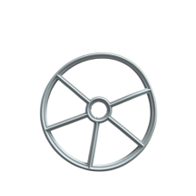 Прокладка переключения режимов (фигурная) 6-ти позиционного вентиля Kripsol (1 1/2")