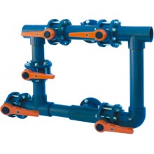 Пятивентильная группа 250 -250 мм PVC-U