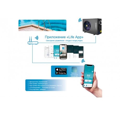 Тепловой инверторный насос Pushing Air Tech Evi Turbo Inverter WE-21 (21 кВт, 380 В) Тепловой инверторный насос Pushing Air Tech Evi Turbo Inverter WE-21 (21 кВт, 380 В)