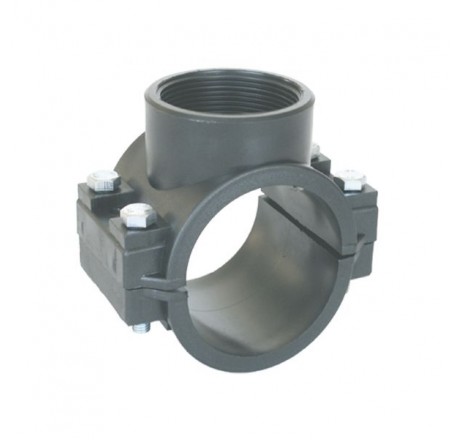 Тройник обжимной D=315-1" ВР