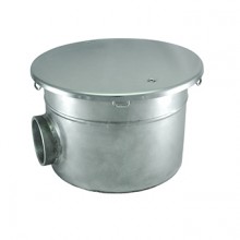 Донный слив 2,5", Д 240 антивихревой (AISI 316L), АС