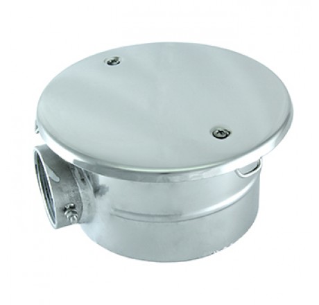 Донный слив Д 154 антивихревой (AISI 316L), АС