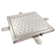 Решетка донного слива Xenozone 400х400 (пленка)