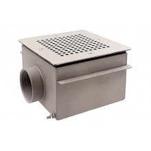 Донный слив Xenozone квадратный 150х150х100 (пленка)