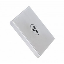 Форсунка CUBE из нерж.стали 3х7,9 мм, 2,8-3,5* м3/ч,М45х1,5 с фланцем, (пленка)