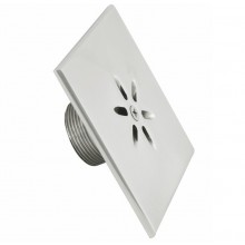 Донная форсунка CUBE из нерж.стали,40 мм НР 1½", (125мм) (плитка)