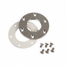 Фланец для форсунок/стеновых проходов Behncke их нерж.стали (с уплотнителем и болтами)