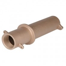 Стеновой проход AllFit, 240 мм, 1 1/2" ВР х 1 1/2" ВР, BZ для соленой воды (плитка)