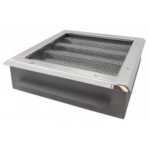 Водозабор сетчатый квадратный Xenozone 120м3/ч, 570х400 AISI 316, пленка