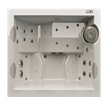 Jacuzzi СПА бассейн White 190x150x80 см Unique (без обшивки)