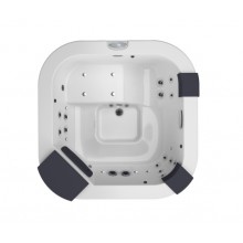 Jacuzzi СПА бассейн White 190x190x80см Delfi Pro Sound(без обшивки,с нагреват. 3кВт) Jacuzzi СПА бассейн White 190x190x80см Delfi Pro Sound(без обшивки,с нагреват. 3кВт)
