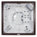 Jacuzzi СПА бассейн 213x213x91 см J-LXL