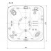Jacuzzi СПА бассейн Platinum 231x213x97см J-355NEW(обрамлен. Roasted Chesnut)