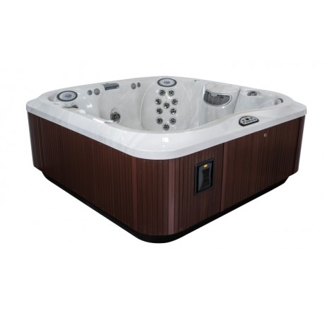 Jacuzzi СПА бассейн Platinum 231x231x97см J-375NEW(обрамлен. Roasted Chesnut)