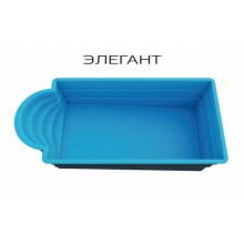 Композитный бассейн Элегант Ecoline 7,2x3,2x1,7