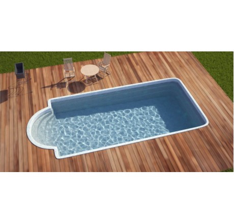 Композитный бассейн Элегант Ecoline 7,2x3,2x1,7