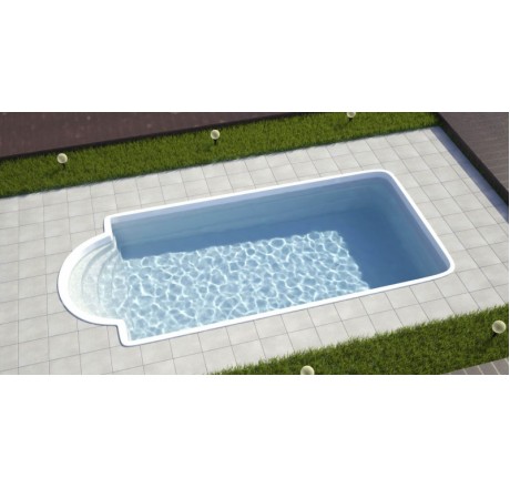 Композитный бассейн Элегант Ecoline 7,2x3,2x1,7