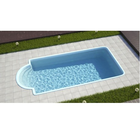 Композитный бассейн Элегант Ecoline 7,2x3,2x1,7