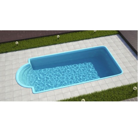 Композитный бассейн Элегант Ecoline 7,2x3,2x1,7