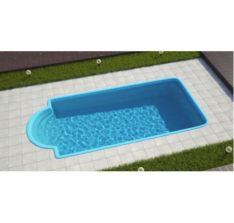 Композитный бассейн Элегант Ecoline 7,2x3,2x1,7