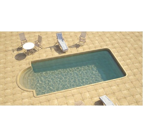 Композитный бассейн Элегант Ecoline 7,2x3,2x1,7