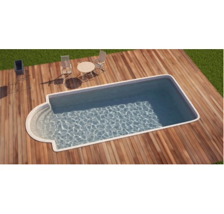 Композитный бассейн Элегант Ecoline 7,2x3,2x1,7