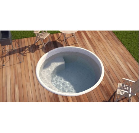 Композитный бассейн Классик 2,5x2,5x1,3 PREMIUM