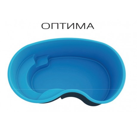 Композитный бассейн Оптима 4,0x2,35x1,5 PREMIUM