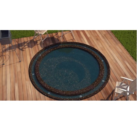 Композитный бассейн СПА Light Ecoline 2,4x2,4x0,9