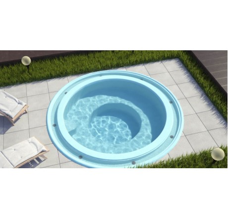 Композитный бассейн СПА Light Ecoline 2,4x2,4x0,9