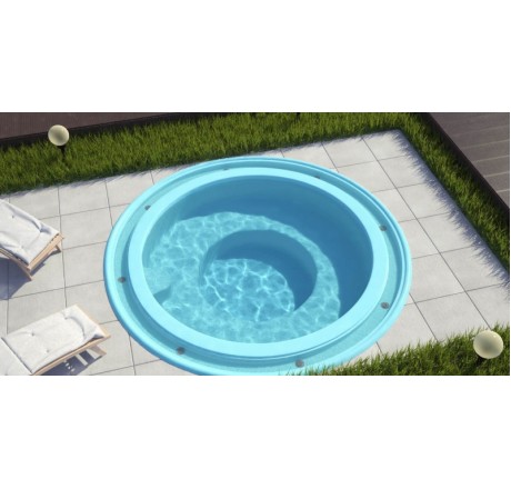 Композитный бассейн СПА Light Ecoline 2,4x2,4x0,9