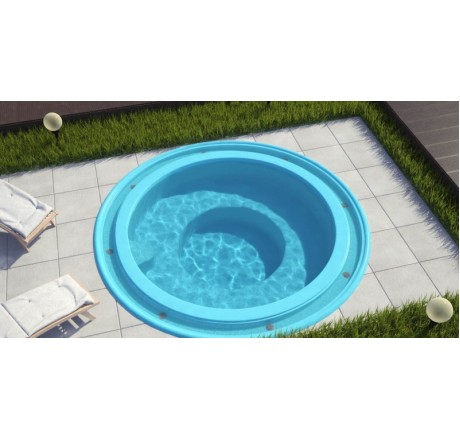 Композитный бассейн СПА Light Ecoline 2,4x2,4x0,9