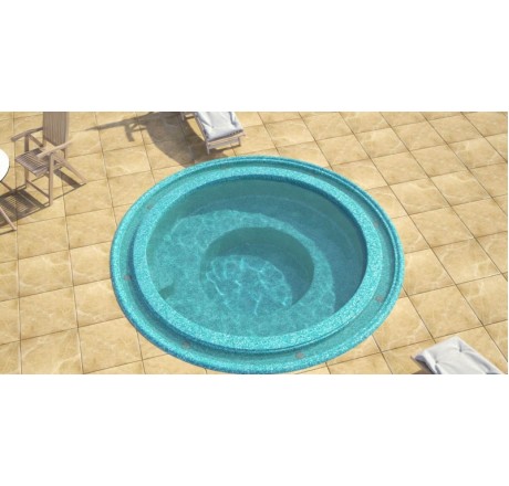 Композитный бассейн СПА Light Ecoline 2,4x2,4x0,9