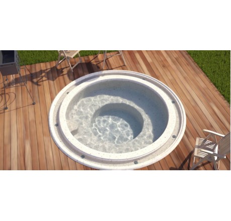 Композитный бассейн СПА Light Ecoline 2,4x2,4x0,9