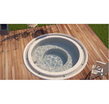 Композитный бассейн СПА Light Ecoline 2,4x2,4x0,9