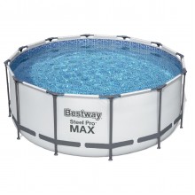 Каркасный бассейн Bestway 56438 (457х122) с картриджным фильтром, тентом и лестницей